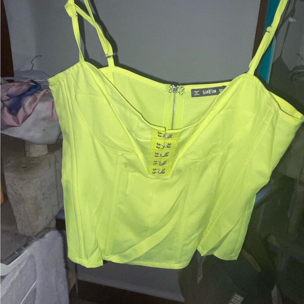 SHEIN neon large top